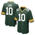 GB.Packers #10 Jordan Love Player Green Home Game Gdoa Stitched Jerseys