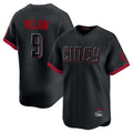 C.Reds #9 Matt McLain Player Black City Connect Home Limited Gdoa Stitched Jerseys