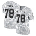 D.Cowboys #78 Terence Steele Player Arctic Camo Salute to Service Limited Home Game Gdoa Stitched Jerseys