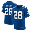 IN.Colts #28 Jonathan Taylor Player Royal Alternate Indiana Nights Home Game Gdoa Stitched Jerseys