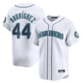 S.Mariners #44 Julio Rodriguez Player White Home Limited Fdoa Stitched Jerseys