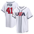 M.Twins #41 Joe Ryan Player White USA 2026 World Classic Limited Home Fdoa Stitched Jerseys