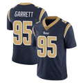 LA.Rams #95 Myles Garrett Player Navy Limited Vapor Untouchable Home Game Gdoa Stitched Jerseys