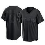 S.Diego Padres #3 Jackson Merrill Player Black Pitch Fashion Game T-shirt Fdoa Stitched Jerseys