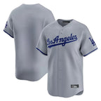 LA.Dodgers ## Dodgers Blank Player Gray Limited Game Fdoa Stitched Jerseys