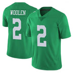 P.Eagles #2 Riq Woolen Player Green Limited Vapor Untouchable Home Game Gdoa Stitched Jerseys
