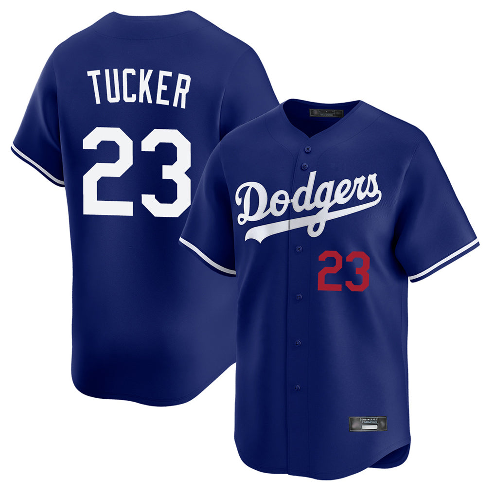 LA.Dodgers #23 Kyle Tucker Player Royal Limited Home Fdoa Stitched Jerseys