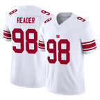 NY.Giants #98 DJ Reader Player White Limited Vapor F.U.S.E. Home Game Gdoa Stitched Jerseys