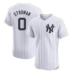 NY.Yankees #0 Marcus Stroman Player White Limited Elite Home Fdoa Stitched Jerseys