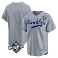 LA.Dodgers ## Dodgers Blank Player Gray Game Limited Home World Series Fdoa Stitched Jerseys