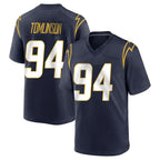 LA.Chargers #94 Dalvin Tomlinson Player Navy Home Game Gdoa Stitched Jerseys