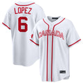 M.Marlins #6 Otto Lopez Player White 2026 World Classic Home Pick-A-Player Fdoa Stitched Jerseys