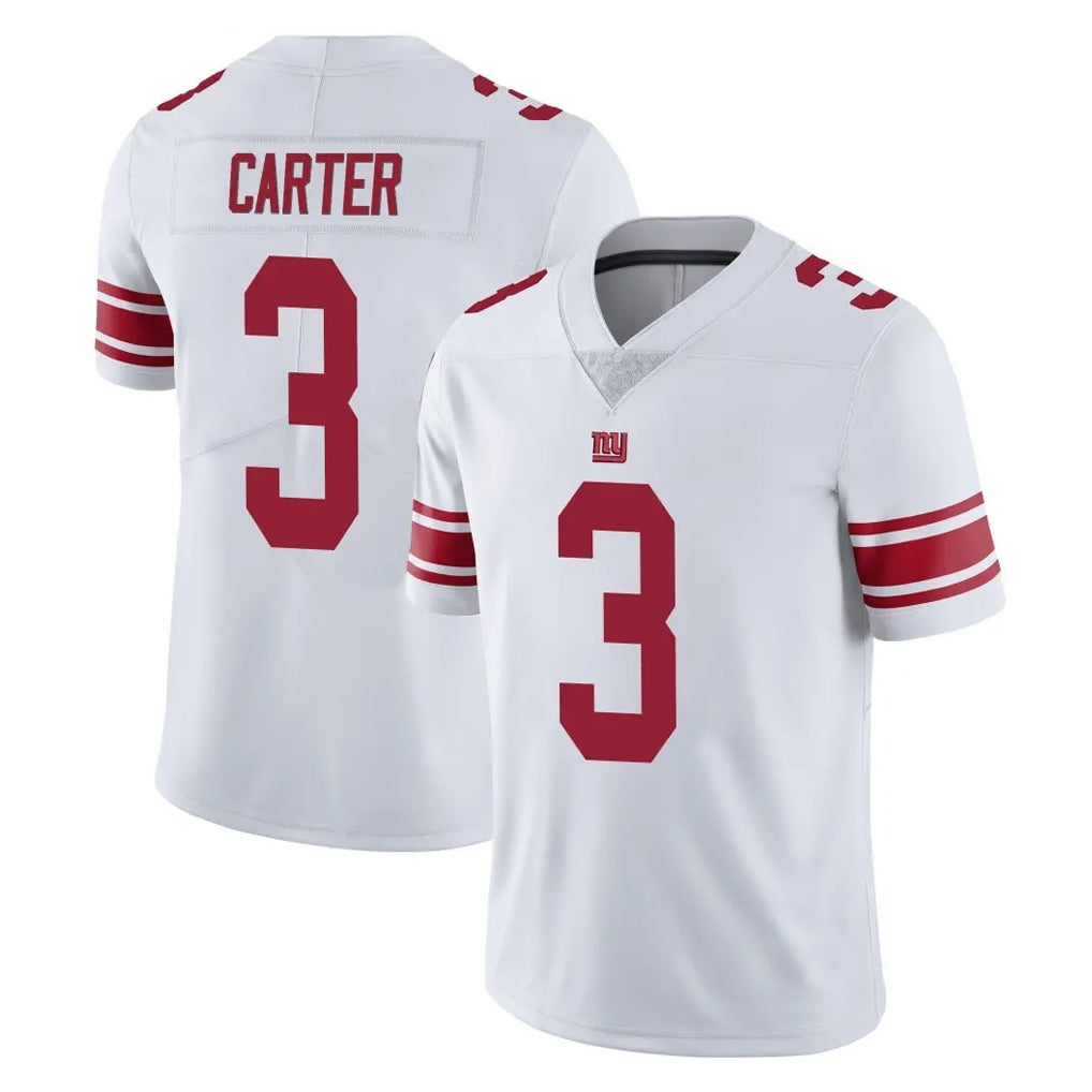 NY.Giants #3 Abdul Carter Player White Limited Vapor Untouchable Home Game Gdoa Stitched Jerseys