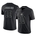C.Browns #10 Quinshon Judkins Player Black Reflective Home Game Gdoa Stitched Jerseys