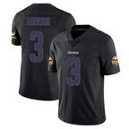 M.Vikings #3 Jordan Addison Player Black Impact LImited Home Game Gdoa Stitched Jerseys
