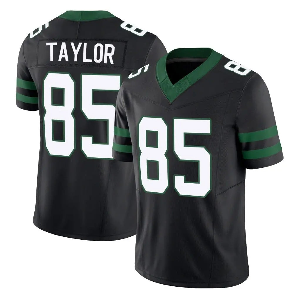 NY.Jets #85 Mason Taylor Player Black Limited Legacy Vapor F.U.S.E. Home Game Gdoa Stitched Jerseys