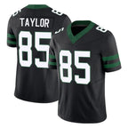 NY.Jets #85 Mason Taylor Player Black Limited Legacy Vapor F.U.S.E. Home Game Gdoa Stitched Jerseys
