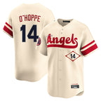 LA.Angels #14 Logan O'Hoppe Player Cream City Connect Limited Home Fdoa Stitched Jerseys