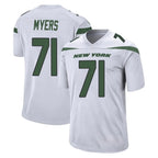 NY.Jets #71 Josh Myers Player White Spotlight Home Game Gdoa Stitched Jerseys