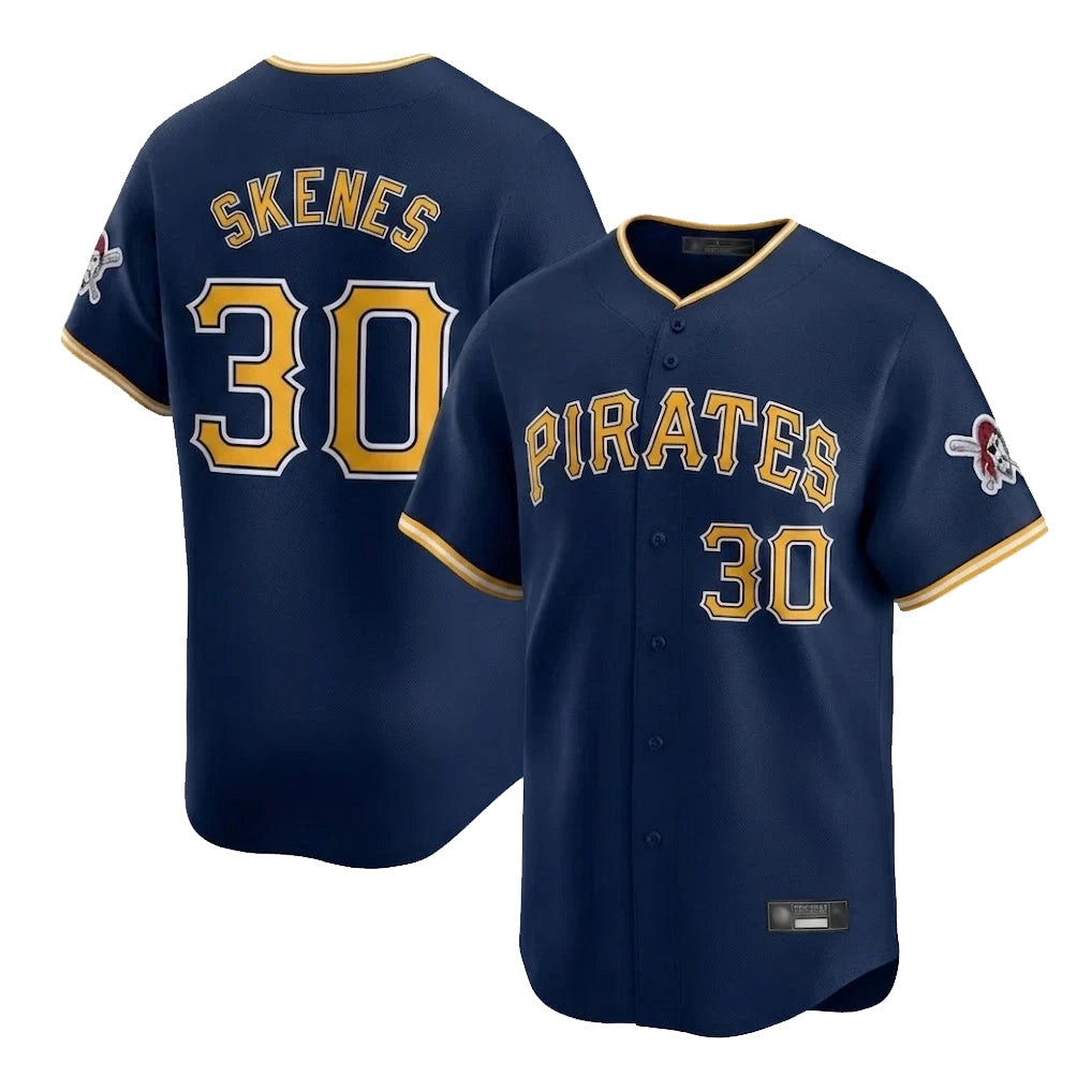 P.Pirates #30 Paul Skenes Player Royal Home Limited Fdoa Stitched Jerseys