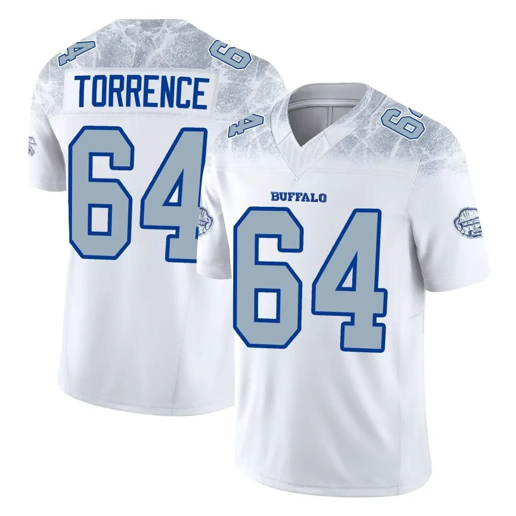 B.Bills #64 O'Cyrus Torrence Player White Rivalries Collection Limited Game Gdoa Stitched Jerseys