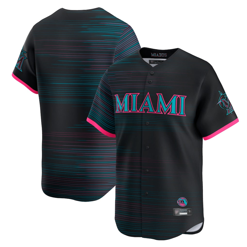 M.Marlins ## Marlins Blank Player Black City Connect Home Limited Fdoa Stitched Jerseys