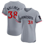 M.Twins #38 Matt Wallner Player Gray Home Limited Elite Fdoa Stitched Jerseys