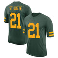GB.Packers #21 Benjamin St-Juste Player Green Alternate Vapor Home Game Gdoa Stitched Jerseys