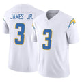 LA.Chargers #3 Derwin James Jr. Player White Limited Vapor F.U.S.E. Home Game Gdoa Stitched Jerseys