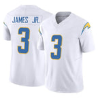 LA.Chargers #3 Derwin James Jr. Player White Limited Vapor F.U.S.E. Home Game Gdoa Stitched Jerseys