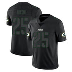 GB.Packers #25 Keisean Nixon Player Black Impact Limited Home Game Gdoa Stitched Jerseys