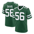 NY.Jets #56 Demario Davis Player Green Legacy Home Game Gdoa Stitched Jerseys