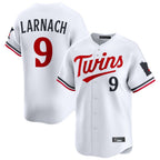M.Twins #9 Trevor Larnach Player White Home Limited Fdoa Stitched Jerseys