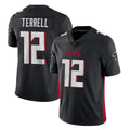 A.Falcons #12 Avieon Terrell Player Black Vapor Untouchable Limited Home Game Gdoa Stitched Jerseys