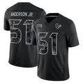H.Texans #51 Will Anderson Jr. Player Black Limited 2026 Salute to Service Home Game Gdoa Stitched Jerseys