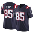 NE.Patriots #85 Hunter Henry Player Navy Limited Vapor F.U.S.E. Home Game Gdoa Stitched Jerseys