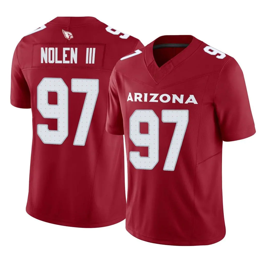 A.Cardinals #97 Walter Nolen III Player Cardinal Vapor F.U.S.E. Limited Home Game Gdoa Stitched Jerseys