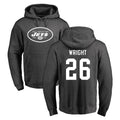 NY.Jets #26 Nahshon Wright Player Gray Pullover Hoodies Limited Game Gdoa Stitched Jerseys