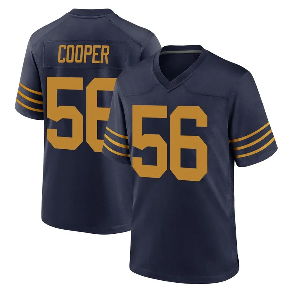 GB.Packers #56 Edgerrin Cooper Player Navy The 1923 Classic Home Game Gdoa Stitched Jerseys