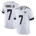 J.Jaguars #7 Brian Thomas Jr. Player White Vapor F.U.S.E. Limited Home Game Gdoa Stitched Jerseys