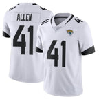 J.Jaguars #41 Josh Hines-Allen Player White Vapor Untouchable Limited Home Game Gdoa Stitched Jerseys