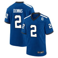 IN.Colts #2 Josh Downs Player Royal Alternate Indiana Nights Home Game Gdoa Stitched Jerseys