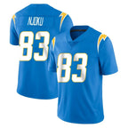LA.Chargers #83 David Njoku Player Blue Limited Vapor Untouchable Home Game Stitched Jerseys