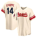 LA.Angels #14 Logan O'Hoppe Player Cream City Connect Home Fdoa Stitched Jerseys