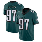 P.Eagles #97 Moro Ojomo Player Team Color Green Vapor Untouchable Home Game Gdoa Stitched Jerseys