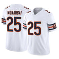 C.Bears #25 Kyle Monangai Player White Vapor F.U.S.E. Limited Home Game Gdoa Stitched Jerseys