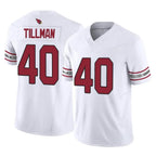 A.Cardinals #40 Pat Tillman Player White Vapor F.U.S.E. Limited Home Game Gdoa Stitched Jerseys