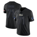 NE.Patriots #71 Mike Onwenu Player Black Impact LImited Home Game Gdoa Stitched Jerseys