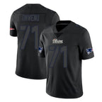 NE.Patriots #71 Mike Onwenu Player Black Impact LImited Home Game Gdoa Stitched Jerseys