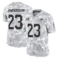 M.Dolphins #23 Zayne Anderson Player Arctic Camo Salute To Service Limited Game Gdoa Stitched Jerseys